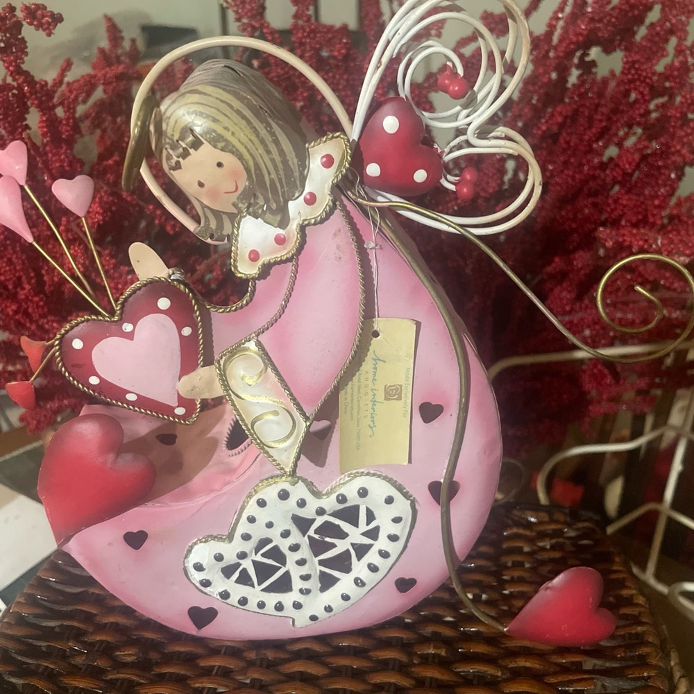 Vintage Home interior Metal Angel